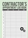 Contractor's Appointment Log Book