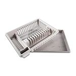 Home Master Dish & Cutlery Rack wit