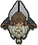 M-Tac Viking Invasion PVC 3D Morale Patch Military & Tactical Army (White/Coyote)