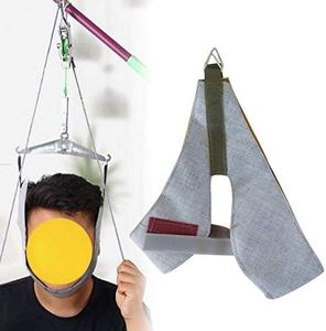 Cervical Traction Kit, Neck Stretch Traction Device,Adjustable Traction,Relieve Muscle Pressure on Cervical Spine,Easy to Use in the Office,Home