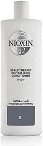 NIOXIN System 2 Scalp Therapy Revitalising Conditioner 1L, For Natural Hair with Progressed Thinning