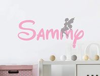 Personalised wall sticker fairy decal