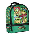 Nickelodeon Teenage Mutant Ninja Turtles Team Dual Compartment Lunch Box Bag