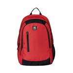 HAVERPACK Everest Rolltop Utility Anti-Theft Padded Laptop Compartment Fits Up to 15.6 Inch Shoulder Straps Laptop Bag(Red/Black_22 LT)