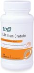 Klaire Labs Lithium Orotate 4.8 mg - May Help Balance Mood - Bioavailable Lithium Orotate Supplement - Trace Minerals Promote Focus, Memory, Cognitive & Mood Support (120 Vegetarian Capsules)