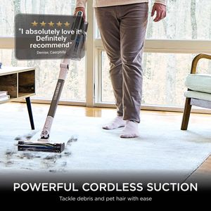 Shark PowerPro Pet Cordless Vacuum Cleaner – Lightweight, Bagless