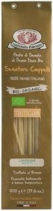 Rustichella d'Abruzzo Organic Senatore Cappelli Linguine - 500g Heritage Italian Wheat Pasta with Subtle Sweet Flavor - Ideal for Seafood & Olive Oil Sauces - Organic Durum, 1 Pack