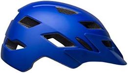 Bell Unisex Child Sidetrack Cycling Helmet - T-Rex Matte Blue, 47-54 cm