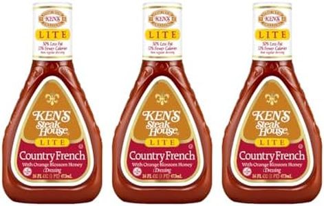 Ken's Steak House Lite Country French with Orange Blossom Honey Dressing, 16 Fl Oz (Pack of 3)