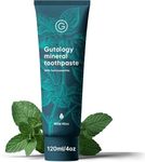 Gutology Mineral Hydroxyaptite Toothpaste 120ml Microbiome Friendly Fluoride Free Toothpaste Suitable for Adults & Children for Sensitive Teeth - Wild Mint