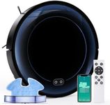 WZVZ Robot Vacuum and Mop Combo- Robot Vacuum Cleaner with 2200PA Strong Suction,Self -Charging Robotic Vacuum with Smart Mapping, Multiple Cleaning Modes, APP/Remote/Alexa Voice Control