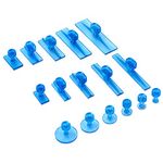 Tabweld Black Plague Black Ice Smooth Series Set 16 Piece Variety Pack - Paintless Dent Removal Tab Set
