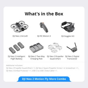 DJI Neo 2 Drone Fly More Combo – Extra Batteries & Accessories