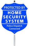 9" x 28" Shield Shape Home Security