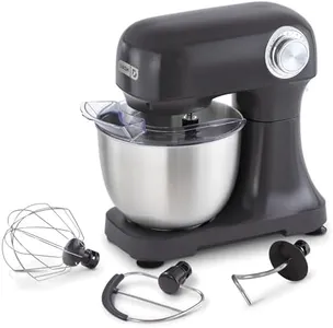 DASH Tilt-Head 3.5qt Stand Mixer 12 Speeds with Paddle, Dough Hook, and Whisk Attaachments- Forged Iron