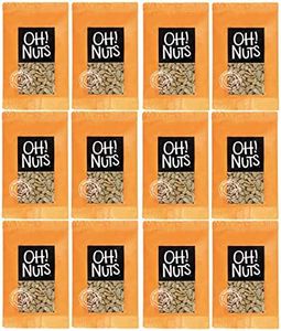 Sunflower Seeds Roasted Salted Individual Nut Snacks for On-the-Go | 12 Convenient Nut Snacks for School | Bulk Nuts Variety | Individual Packs (1.5 oz Each) by Oh Nuts