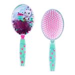 Gabby's Dollhouse Hair Brush with Magical Floating Stars Confetti Hair Brush - Kids Hair Brush Ages 3+