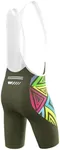 Logas Cycling Bib Shorts Men Cycling Shorts with Shoulder Straps Bike Biking Bibs with 4D Padding Breathable Quick-Dry