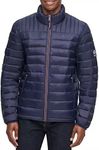 Tommy Hilfiger Size M Men's Winter Packable Jacket Quilted Nylon Midnight Navy