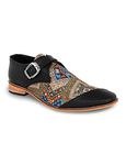 Kanvas Men Multi-Colour Sneakers-8 UK (42 EU) (KKMS76-42)