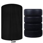 Tire Storage Bags, Universal Spare Tire Cover, Fits up to Diameter 30" Tires, Waterproof Dust Proof Large Seasonal Tire Covers