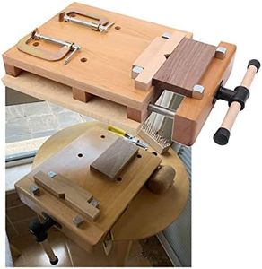Duchunsheng Morsa da Banco per La Lavorazione del Legno Front Vise, Morsa da Falegname per Strumento Falegname, Banco da Lavoro in Legno Massello, Morsa da Banco (Size : L 40cm W 30cm)