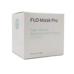 Flo Mask Pro [Pro Filter] - 50-Pack Replacement Filters for Adult Mask, Made in USA