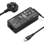 100W USB C Universal Laptop Charger for Mac Book pro 16 15 13 2018/2019/2020, Mac Book Air, Lenovo ThinkPad, HP Chromebook,Dell XPS,ACER,and All Charge USB-C 96W 87W 65W 61W Device