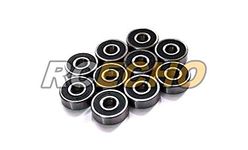 RCECHO® RCS Model 6301-2RS High Precision Bearing (12x37x12mm, 10pcs) CS521 174; Full Version Apps Edition