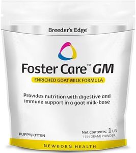 Breeder's Edge Foster Care GM - Goat Milk Based Powdered Milk Replacer - Puppies , Kittens , Cats & Dogs Formula - Easy Digestion - 1 lb