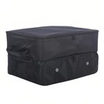 AevQuas Golf Trunk Organizer - 2 Layer Car Locker Storage Bag, Men's Golf Gear Locker & Shoe Organiser for Balls, Tees, Clothes, Gloves, Accessories, Enthusiasts Gifts