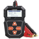 Car Battery Tester 12V, KONNWEI KW208 100-2000 CCA Battery Load Tester Auto Cranking and Charging System Test Scan Tool Digital Battery Alternator Analyzer for Car Truck Marine Motorcycle SUV Boat