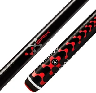 POISON by Predator VX5 BRK Billiard Break Cue for Pool - Next Generation Speed and Power | 2-Piece Breaking Stick with Phenolic Tip for Maximum Speed and Low-Deflection Shaft for Accuracy | Black