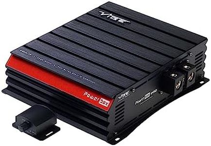 Vibe Audio 6600W max monoblock amplifier 3300W RMS powerbox pro car audio full range. Subwoofer amplifier. Mono Speaker amp.