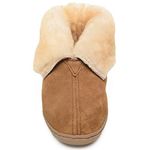 Minnetonka Women's Golden Tan Sheepskin Ankle Boot 10 B(M) US