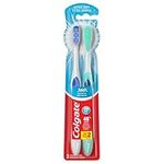 Colgate 360 Sensitive Pro Relief Toothbrush, 2 Count Value Pack, Extra Soft Bristles For Sensitive Teeth & Gums With Cheek & Tongue Cleaner & Comfortable Ergonomic Handle, Assorted Colors Tooth Brush