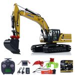 wheelfun 1/18 Kabolite K961 100S PRO RC Hydraulic Excavator RTR Remote Control Digger ST8 Radio 2S Battery Electric Claw Hammer Ripper Earth Digger Hobby Grade Model