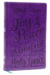 NKJV, Holy Bible for Kids, Verse Art Cover Collection, Leathersoft, Purple, Comfort Print: Holy Bible, New King James Version