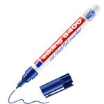 edding 8400 CD/DVD/BD marker - blue - 1 pen - fine round nib 0.5-1 mm - for permanent labelling of CDs, DVDs and Blu-Ray Discs