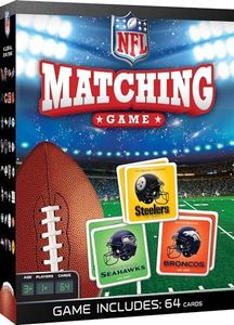 MasterPieces Sports Games - NFL Matching Game - Game for Kids and Family - Laugh and Learn