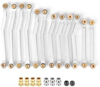 FEDCO Hobbyplus Arktos Steering Links Metal Linkage for HobbyPlus Arktos 6x6 Upgrades 1/18 RC Crawler