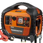 Wagan Tech Power Dome PLEX Jump Starter, Air Compressor and Inverter, Orange (7561)