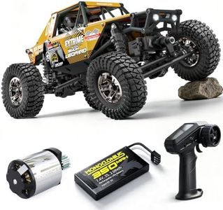 UDIRC Upgraded UCX2405PRO 1/24 Brushless RC Crawler, FOC 4WS RC Rock Tuck