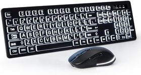 Wireless Keyboard and Mouse - Large