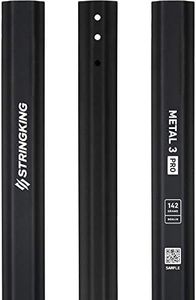 StringKing Metal 3 Pro Goalie Lacrosse Shaft 142 Grams (Black)