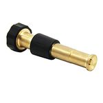 Twinkle Star Heavy-Duty Brass Adjustable Hose Nozzle Adjustable Spray Patterns TWIS3452