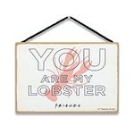 Open Road Brands Friends Lobster Hanging Wood Sign