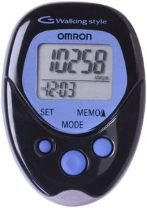 Omron Hj-113 Pocket Pedometer, Walking Style, Black, 1 Count (Pack of 1)