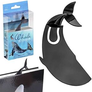 Fish Tales Bookmarks | Novelty Book Mark | Fun Page Marker | Page Keeper | Book Holder | Page Holder Clip | Reading, Travelling | Gift for Book Lover, Reader (Whale)