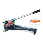 Norske Tools KORR KMAP001 9 inch Laminate Flooring and Siding Cutter with Heavy Duty Fixed Aluminum Fence and Built-in Precision Angled Miter Settings with Bonus Honing Stone